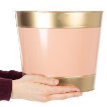 tételeket Fém kaspó/virágcserép/ültető, Ø26cm M22cm, 4 darab
