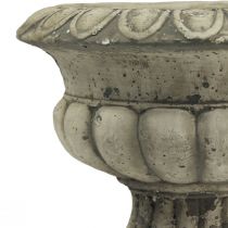 tételeket Növénytál növénycserép trófea antik beton Ø20cm H16,5cm