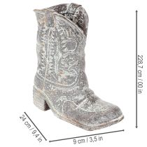 tételeket Dekoratív cowboy csizma ültetőcipő 24 cm