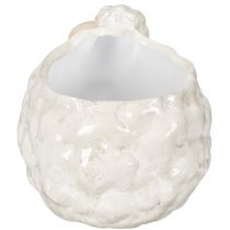 tételeket Bárány alakú kerámia virágtartó, díszes virágtartó kertbe és otthonra, 2 darabos