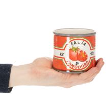 tételeket Dekoratív kerámia virágcserép paradicsom mintával, stílusos otthoni kiegészítőkhöz, 14 cm, 3 darabos készlet
