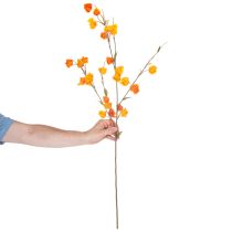 tételeket Mű kínai lámpás növény, Physalis ág virágokkal, 95cm