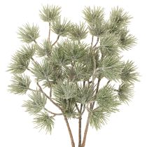 tételeket Műfenyőág, nagy fenyőág téli dekorációhoz, 55cm, 3 darab