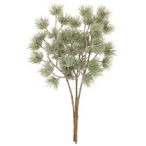 tételeket Műfenyőág, nagy fenyőág téli dekorációhoz, 55cm, 3 darab