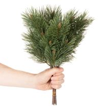 tételeket Műfenyőág díszcsomag 39cm 6db