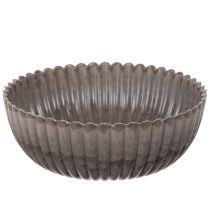 tételeket Kerek, barázdált tál, díszes virágdíszekhez, 20 cm, 2 darab