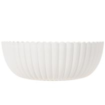 tételeket Dekoratív tál, bordázott, nagy méret 25cm
