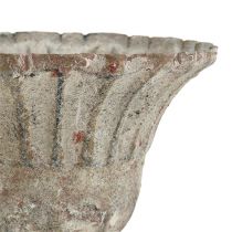 Csésze szürke antik megjelenés Ø12cm H13,5cm