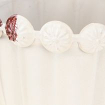 tételeket Kis dekoratív fém serlegváza vintage stílusban