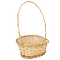 tételeket Ajándékkosár kb. 30cm x 23cm, világos színű