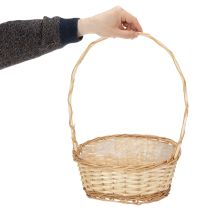 tételeket Ajándékkosár kb. 30cm x 23cm, világos színű