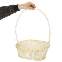 tételeket Ajándékkosár kb. 38cm x 27cm, világos színű