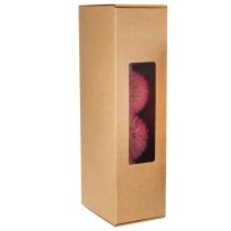 tételeket Szárított virágok óriás pitypang dekoráció elegáns lakberendezési kiegészítő 12cm 4db