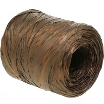 tételeket Raffia szalag barna bicolor ajándék szalag díszszalag 200m