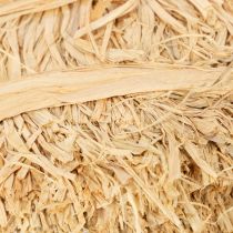 tételeket Természetes raffia kötegek virágkötészethez és ajándékcsomagoláshoz, 1 kg