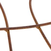 tételeket Rácsos, mászóeszköz, ívelt fém, művészi kerti dekoráció, 72cm