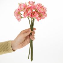 tételeket Műboglárka csokor, stílusos asztaldísz, 32 cm, 5 darab