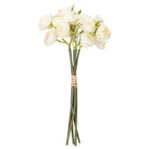 tételeket Mesterséges Boglárka Csokor, Tartós Virágdekoráció Tavaszra, 32cm, 5 Darab