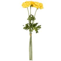 tételeket Műboglárka egyetlen virágként elegáns és kevés karbantartást igénylő dekorációként, 51 cm, 3 darab