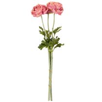 tételeket Műboglárka csokorként elegáns és kevés karbantartást igénylő dekorációként, 51 cm, 3 darab