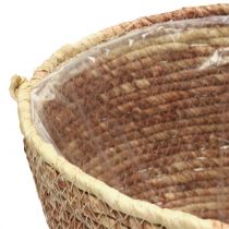 tételeket Rattan virágkosár szett, natúr/barna, 3 darabos, Ø26/22/16cm – Dekoratív és sokoldalú