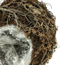 tételeket Szőlőnövény szív, dekoratív szív fából és drótból, DIY ajándékötlet, kerti asztaldísz, fali dekoráció, szív alakú, 3 darabos szett, 30x20x6cm