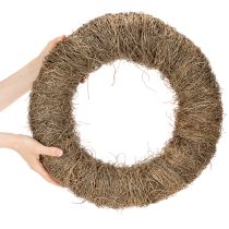 tételeket Szőlőkoszorú, kezeletlen, kerek, natúr koszorú kézműveskedéshez, 45cm