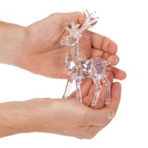 tételeket Akril rénszarvas karácsonyfadíszek, 14 cm, 4 darab