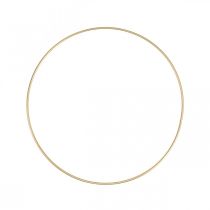 Fém gyűrű dekor gyűrű Scandi gyűrű deco hurok arany Ø30cm 4db