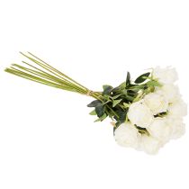 tételeket Műrózsa virág, hosszú szárú, vázába, 62 cm, 12 darab