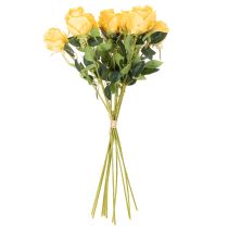 tételeket Műrózsa hosszú szárral, művirág, 62cm, 12 darab