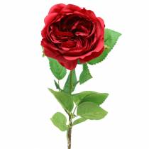 Rózsa művirág piros 72cm