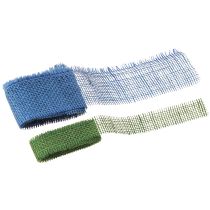 tételeket Rusztikus juta szalag színű vegyes színek 40/70mm 2m 10db