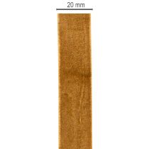 tételeket Dekoratív bársonyszalag tekercsben, finom ajándékcsomagolásban, 20mm x 10m