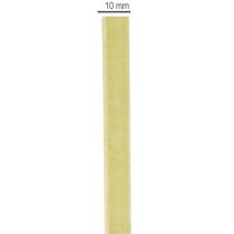 tételeket Dekoratív bársonyszalag virágkötészethez és kreatív projektekhez, 10mm x 20m