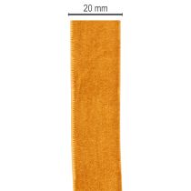 tételeket Bársonyszalag, dekorációs szalag kézműveskedéshez és csomagoláshoz, 20mm, 10m