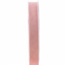 Bársony szalag rózsaszín 15mm 7m