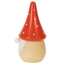 tételeket Mini Gnóm Figura Légyölő Galóca Asztaldísz 10cm 6db