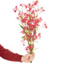tételeket Művirágos ág Oncidium orchidea dekoráció 112cm 3db
