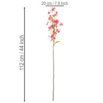 tételeket Művirágos ág Oncidium orchidea dekoráció 112cm 3db