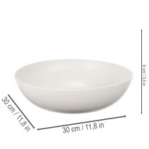 tételeket Nagy kerek tál, sokoldalú dísztál, 30 cm
