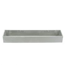 tételeket Tál négyzetes szürke 41,5 cm x 10,5 cm H5 cm