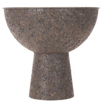 tételeket Kerek virágcserép talpon, modern virágcserép, 25 cm
