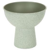 tételeket Modern kerek virágcserép magas talpon, 18 cm