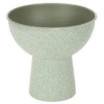 tételeket Modern kerek virágcserép magas talpon, 18 cm