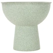 tételeket Modern kerek virágcserép magas talpon, 18 cm
