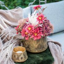 tételeket Gypsophila műpiros művirág ősz 29,5cm 18db