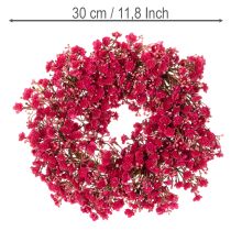 tételeket Művirág koszorú, rezgős dekoráció, 30cm