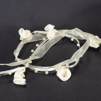 tételeket Valentino krémszínű szalag 15mm 5m