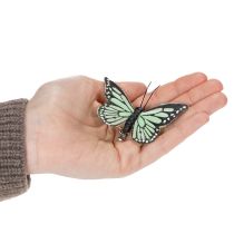 tételeket Pillangó dekoráció, lengedező szobaszépítés beltérre és kültérre, 7 cm, 12 darab